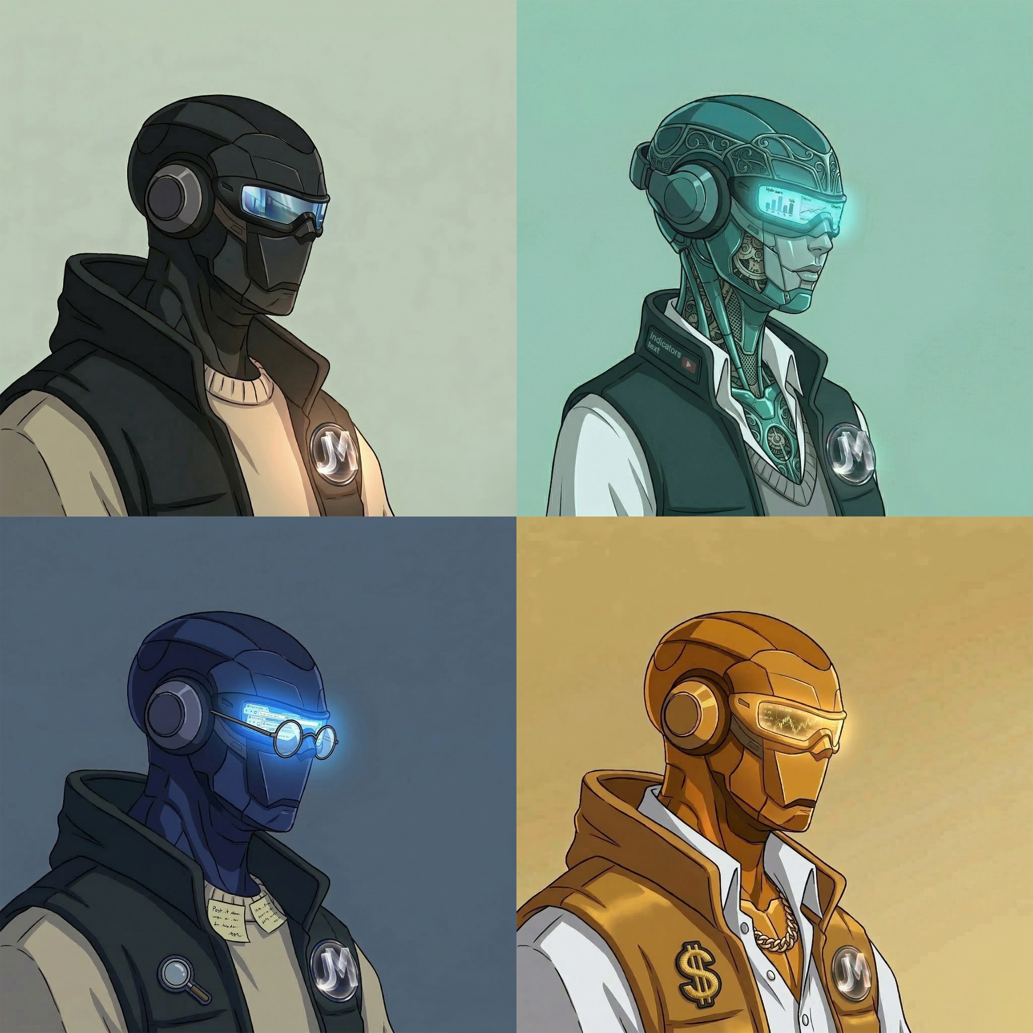 AI Agent Team — MANA, SONA, RENA, FINA